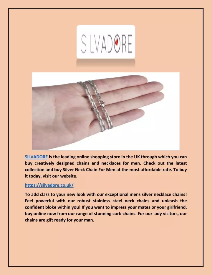 silvadore is the leading online shopping store