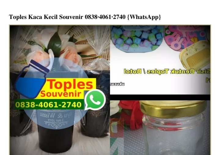 toples kaca kecil souvenir 0838 4061 2740 whatsapp