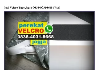 Jual Velcro Tape Jogja Ö838_4Ö3I_8668 [WhatsApp]