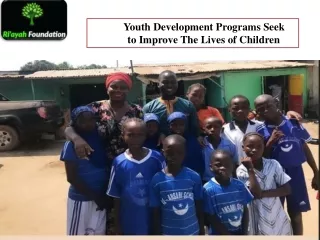Youth Development Programs Seek to Improve The Lives of Children