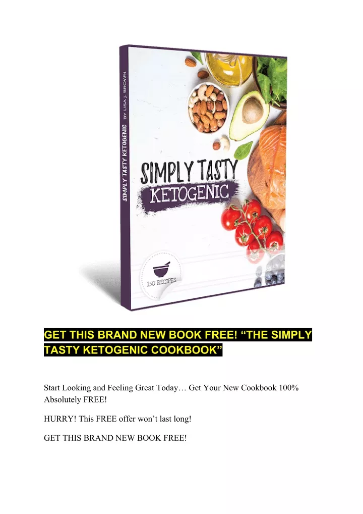 get this brand new book free the simply tasty