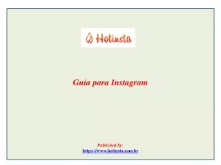 Guia para Instagram