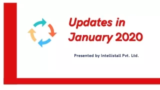 Latest January Updates 2020