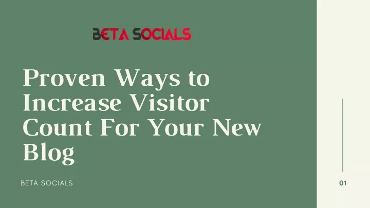 proven ways to increase visitor count for your