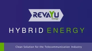 Hybrid System, Wind Power Energy Company in India | Revayu Energy
