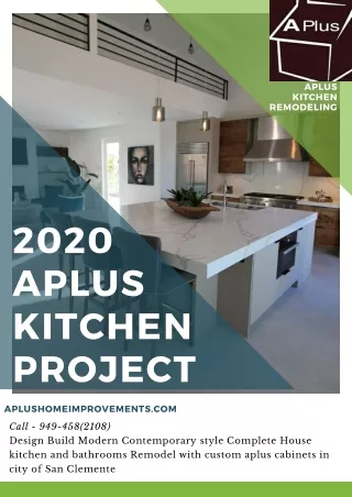2020 new Aplus kitchen remodeling project