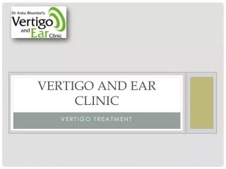 Vertigo Treatment
