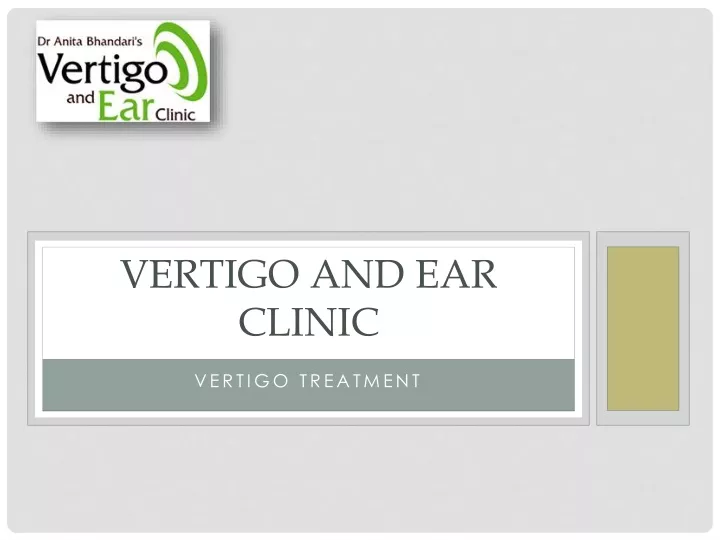 vertigo and ear clinic