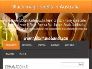 Lost Love Spells In South Africa