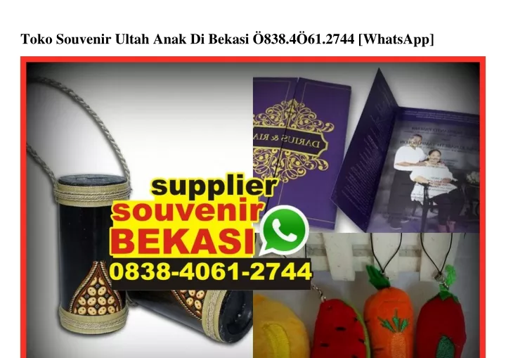 toko souvenir ultah anak di bekasi 838 4 61 2744