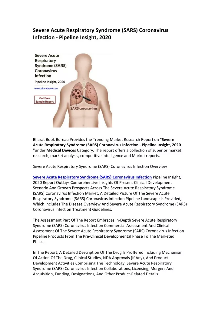 severe acute respiratory syndrome sars