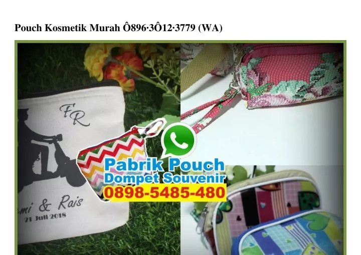 pouch kosmetik murah 896 3 12 3779 wa