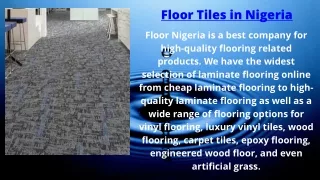 Providing the Best Type of Spc flooring & Pvc flooring For Homes