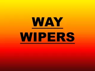 Way Wipers