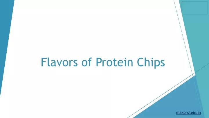 flavors of protein chips