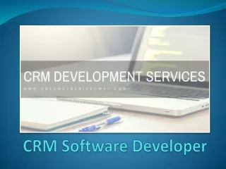 How CRM Software Developer Helps You Stand Out - Dream Cyber Infoway