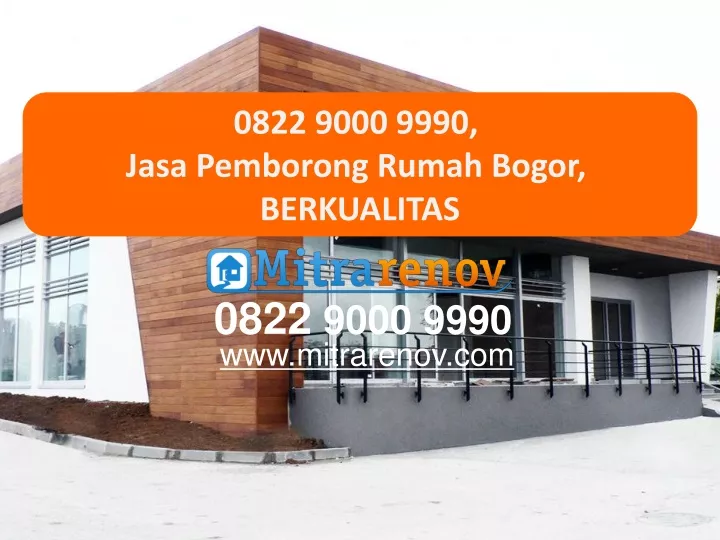 0822 9000 9990 jasa pemborong rumah bogor