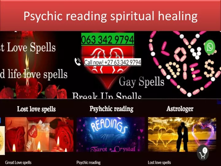 psychic reading spiritual healing