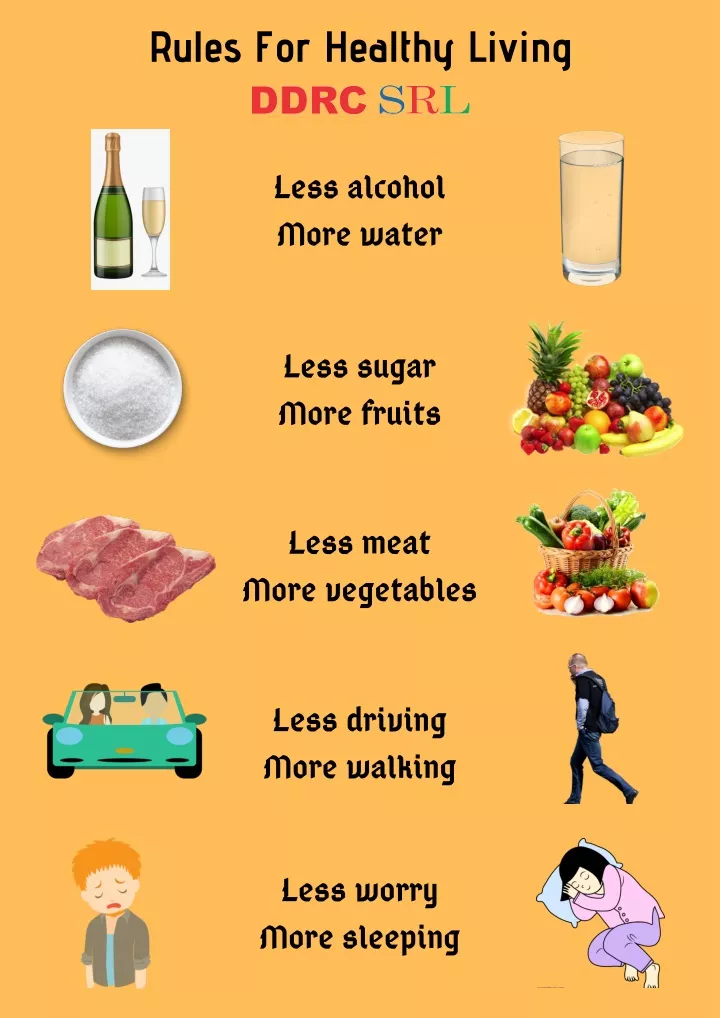 rules for healthy living