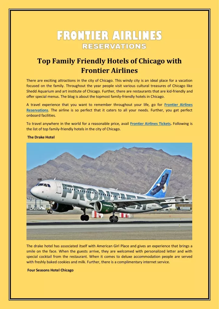 top family friendly hotels of chicago with