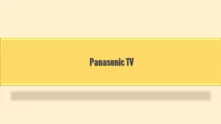 Panasonic TV - Latest offers on Panasonic TVs online