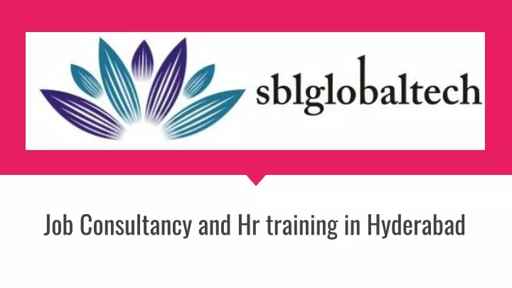 job consultancy and hr training in hyderabad