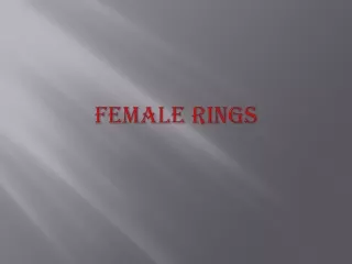Female Rings