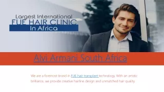 Hair Transplant Clinics South Africa
