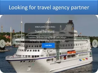 Tour and travel agency USA