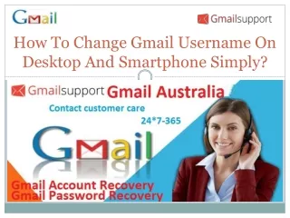 How To Change Gmail Username On Desktop And Smartphone Simply?