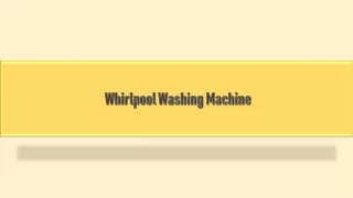 Buy Whirlpool Washing Machine Online at Best Prices on Bajaj Finserv EMI Store.