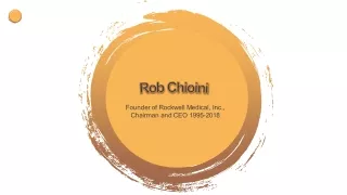Robert Chioini - Entrepreneur From Wixom, Michigan
