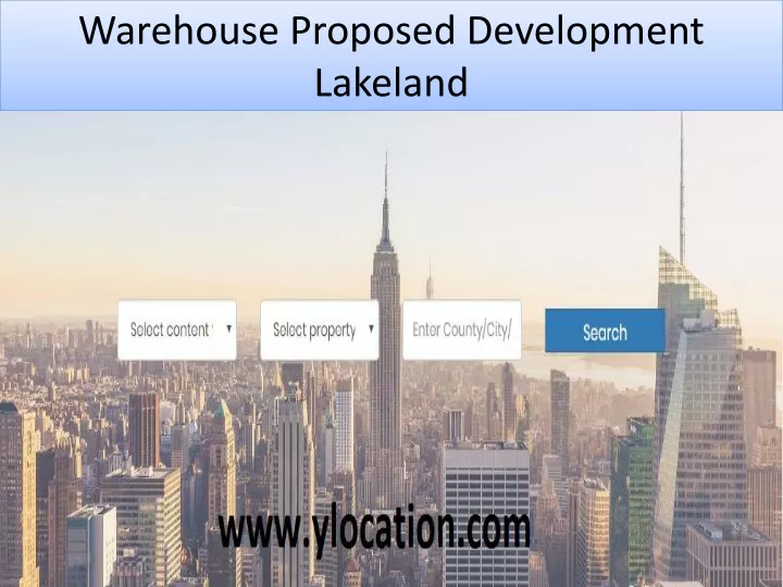 warehouse proposed development lakeland