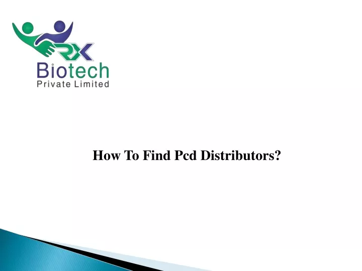 how to find pcd distributors