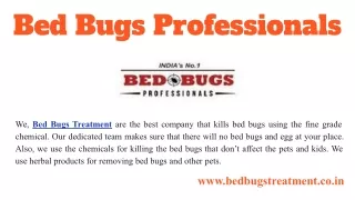 Why Availing Bed Bug Treatment Services Is Essential and Know Its Benefits!!