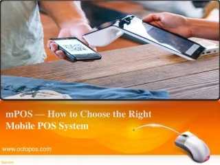 mPOS — How to Choose the Right Mobile POS System