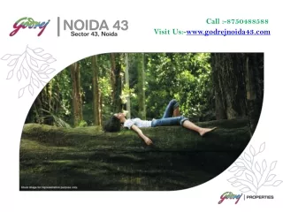 Godrej 43 Noida Ultra-Luxury Homes Downtown Noida | 8750-488-588