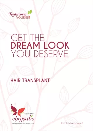 Hair Transplant Surgery - What it is, Benefits, Procedure, Recovery time, Risks and Much more
