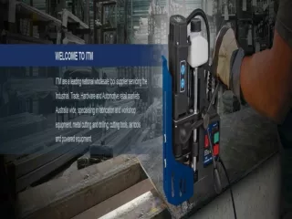 Magnetic Base Drill Machine