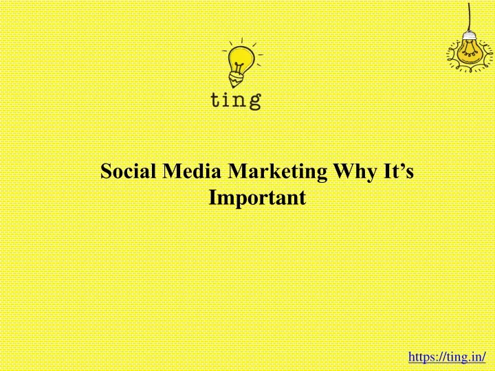 social media marketing why it s important