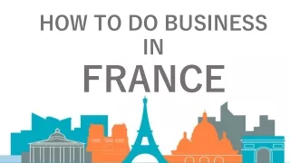 Doing business in France