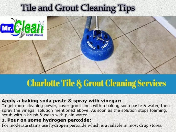 tile and grout cleaning tips