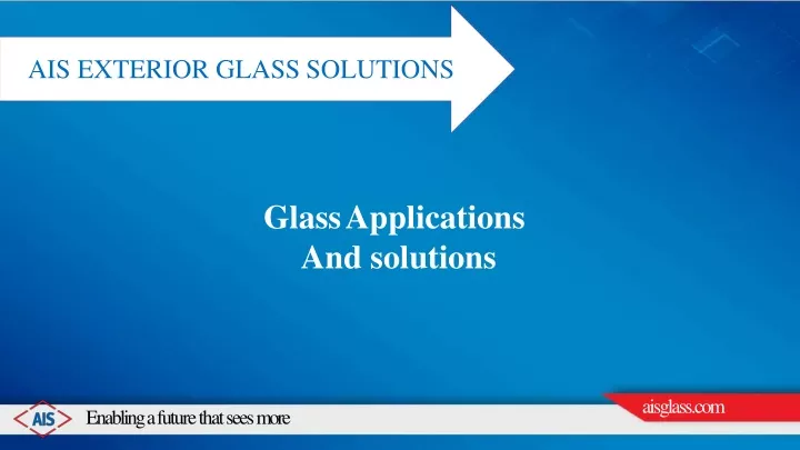 ais exterior glass solutions