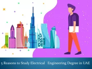 5 Reasons To Study Electrical Engineering Degree In UAE