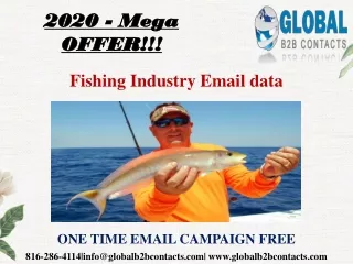 Fishing Industry Email data