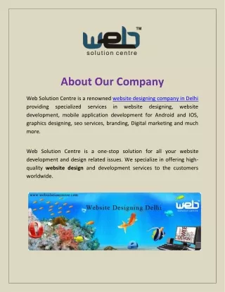 about our company