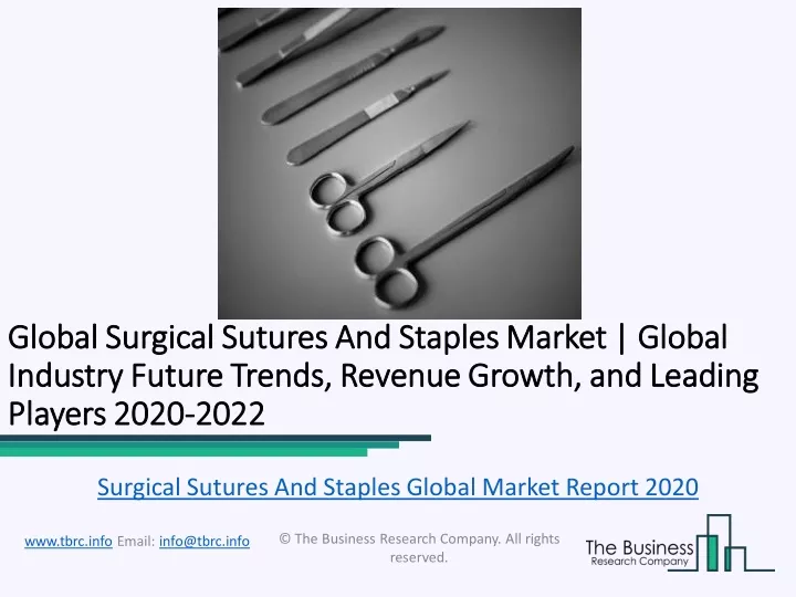 global global surgical sutures and staples