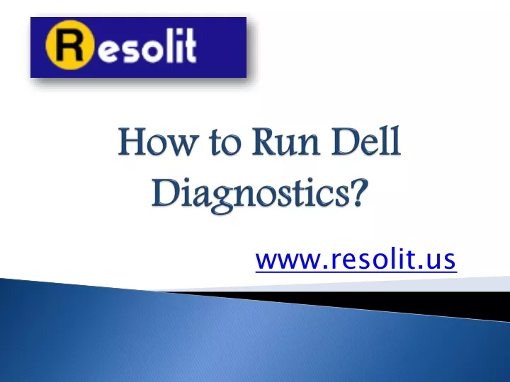 how to run dell diagnostics