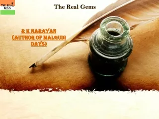 Rk narayan | About R K Narayan | R K Narayan Books and Novels
