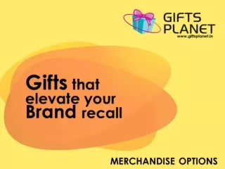 Gifts Planet (P) Limited :  Corporate & Promotional Gifts Supplier, Branded Gifts